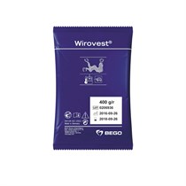 Wirovest plus - паковочный материал для бюгельного протезирования, 45х400 г, 18 кг 54821