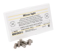 Сплав Wiron Light  NiCr для керамики, Ni (64,5%), Cr (22%), Mo (10%), 1 кг. 50270