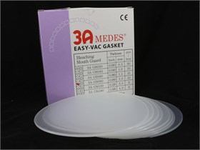 3A Medes EV Gasket Bleaching 040 - пластины круглые для изготовления капп для отбеливания, диаметр 125 мм, толщина 1,0 мм, 25 шт. ST3-14-GB4-rnd