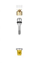 Шаровидный аттачмент FRIADENT Ball and Socket Attachment, размер D3.8/GH1, арт: 45-3141 45-3141