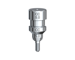 Цилиндр с пином для хирургии по шаблонам Conical Connection RP 5,0 37174