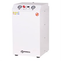 Remeza КМ-24.OLD20К - безмасляный компрессор для 2-х стоматологических установок, без осушителя, с кожухом, с ресивером 24 л, 160 л/мин КМ-24.OLD20К