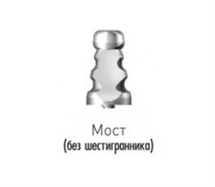 Слепочный трансфер для винтового абатмента без шестигранникаSTF55BL Слепочный трансфер для винтового абатмента без шестигранника, Dentium (Ю.Корея) STF55BL