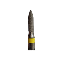 Боры стоматологические алмазные FG 860/012, желтый, 6шт. ISO код 314247504012., арт: FG5205/6 FG5205/6