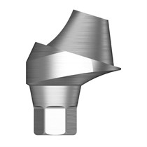 Multi Angled- абатмент угловой, D=4.8 мм, G/H=2.5 мм, угол 17, Mini GS17MAM4820WH
