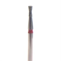 Бор алмазный 806F FG, обратный конус с воротником, D=1,2 мм, L=3,0 мм, красный 806.314.019.514.012