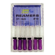 Reamers - ручные дрильборы (каналорасширители), 31 мм, №10, сталь, 6 шт 1833031010-/-18303031010
