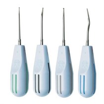 Directa Luxator Kit SK4 - набор люксаторов, укороченных, 4 шт (S3C, S2S, S3S, S3CA) с точильным камнем L10 506333