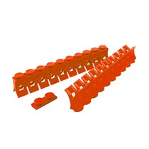 Силиконовая вставка для кассет IMS Infinity, на 4 инструмента, верхняя, красная RL-C4RED