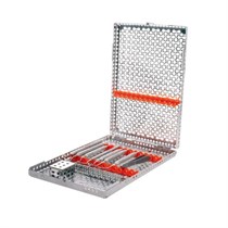 Кассета IMS Infinity DIN, 13 инструментов, 290х184х34, отделение для аксессуаров, черная IMEDIN137