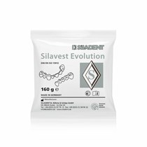 Silavest Evolution - фосфатная паковочная масса, без графита, для коронок и мостов, коробка 5 кг (32 х 160 г) 121921