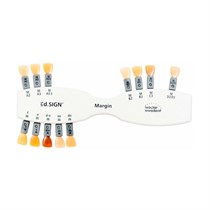 IPS d.SIGN Shade Guide Margin A-D - расцветка плечевых масс A-D 558280