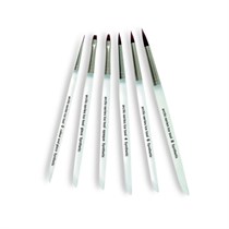 "Asssortment Synthetic Brushes ""Arctic Series"" - набор кистей для керамики, синтетическая, арктическая серия, 6 шт" 09-3580