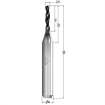 Сверло CC CoCrTi, остроконечное, с кольцом, 2,5 мм CCNP2.5PR