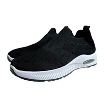 Слипоны мужские ST031, черный, 42 ST031-BLK-42
