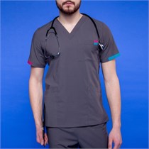 Туника мужская 258 Michigan, R193 асфальтово-серый, 4XL 258R1934XL
