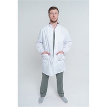 Халат мужской 165ТСД, белый, 54 СТБ165-WHT-54