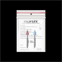 "Головки эластичные стоматологические Siliflex"", модель СК15, комплектность 2 шт" 1752СК15