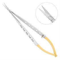 HLW 19-23B - ножницы-микро изогнутые Micro Schere TC, 170 мм 19-23B