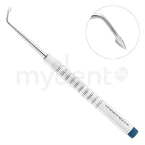 HLW 13-10LMT - элеватор мини изогнутый, левый, 3 мм, щечный, язычный 13-10LMT