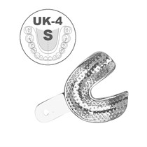 HLW 33-52 - ложка слепочная перфорированная UK-4 S 33-52