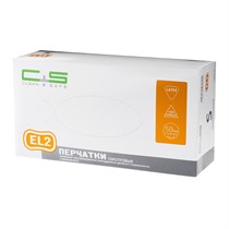 Перчатки смотр.латекс. текстур. неопудр. двойн. хлорир. с валиком (EL2), Clean+Safe, 1, S (уп. 50 пар) 1201S/1586