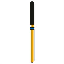 Бор алмазный G881, цилиндр со скругленным торцом, D=1,6 мм, L=8,0 мм, FG MLX, 1 шт 200699AA