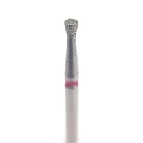 Бор алмазный 805F FG, обратный конус, D=1,4 мм, L=1,5 мм, красный 806.314.012.514.014