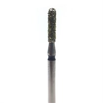 Бор алмазный 838L FG, цилиндр закругленный, D=1,2 мм, L=6,0 мм, черный 806.314.140.544.012