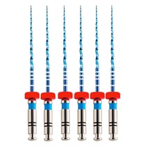 UltraFiles Blue (Heat Activation) - машинные файлы, 25 мм, конус .06, №30, никель-титан, 6 шт 1890625030
