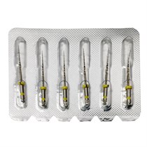 S-FLEXI - машинные файлы, 31 мм, конус 4%, размер кончика 0.20, 6 шт ГЕ01.031.204