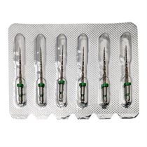 S-FLEXI - машинные файлы, 25 мм, конус 4%, размер кончика 0.35, 6 шт ГЕ01.025.354
