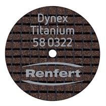 Диски Dynex Titanium, для драгоценных металлов, 0,3х22 мм, 20 шт 580322