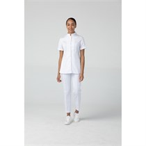 Туника женская на кнопках, белый, 50 DRN422-WHT-50