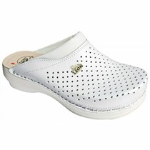 Сабо Леон PU100, женские, белые, 37 PU100-37