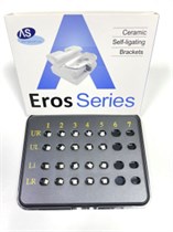 Брекеты самолигирующие керамические интерактивные Eros MBT 022 с кр. 3,4,5 - 20 шт. 223-ZCME