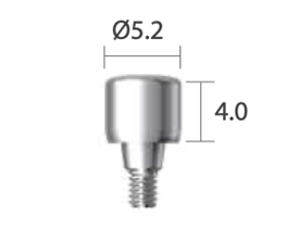 SOHAB4840 Формирователь десны, диаметр 5.2, высота 4 мм, Dentium (Ю.Корея) SOHAB4840