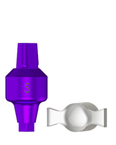 Слепочный трансфер для закрытой ложки, включая винт абатмента и колпачок позиционирующий, D 4,5/5,0 S 32