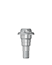 Прямой абатмент MedentiBASE, D 4,1, GH 0,5 H 4010