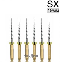 Ultratapers Engine Use  SX, 19мм, машинные файлы, никель-титан, 6 шт. Eurofile 1231919211