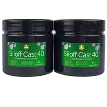 А-силикон Siloff Cast A40H слепочный для снятия оттисков, зеленый, (база 0.5 кг + катализатор 0.5 кг) 1231916349