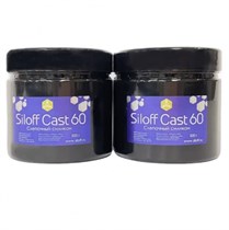 А-силикон Siloff Cast A60H слепочный для снятия оттисков, синий, (база 0.5 кг + катализатор 0.5 кг) 1231916350