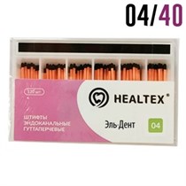 Гуттаперча 04/№40 (60 шт) с маркировкой длины. Healtex 1231920423