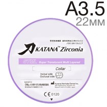 Katana ZR STML A3.5 C, размер T22мм - блок из диоксида циркония 1231920087