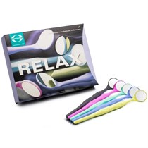 Hahnenkratt RELAX FS Ultra - ультраяркое зеркало с ручкой, №4, диаметр 22 мм, ассорти, 10 шт 7300