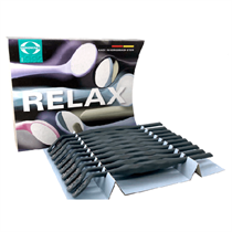 Hahnenkratt RELAX FS Ultra - ультраяркое зеркало с ручкой, №4, диаметр 22 мм, антрацит, 10 шт 7306