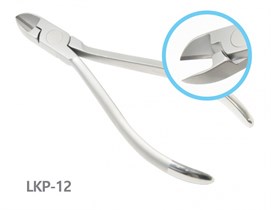 LKP-12 Кусачки для лигатур и жестких дуг, 15° LKP-12