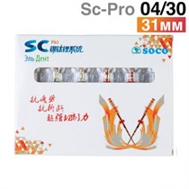Файлы машинные с памятью формы SC-Pro 04/30, 31мм. (6шт.) SOCO 1231916528