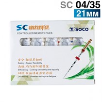 Файлы машинные с памятью формы SC 04/35, 21мм. (6шт.) SOCO 1231916538