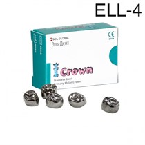 Коронки I CROWN Refill ELL-4 из нержавеющей стали детские (5 шт) Seil Global 1231917644